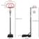 Homcom Outdoor Adjustable Basketball Hoop Stand w/ Wheels and Stable Base