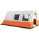 OutSunny 5-6 Man 3000mm Waterproof Tunnel Family Tent Shelter Cream/Orange
