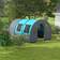 OutSunny 5-6 Man 3000mm Waterproof Tunnel Family Tent Shelter Grey/Blue