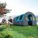 OutSunny 5-6 Man 3000mm Waterproof Tunnel Family Tent Shelter Grey/Blue