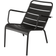 Fermob Luxembourg Low - Liquorice Lounge Chair