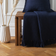 Drift Hayden Recycled Throw Blankets Blue (180x130cm)