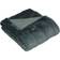 Paoletti Empress Faux Fur Blankets Grey (200x140cm)