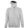 Sol's Slam Unisex Hooded Sweatshirt - Grey Melange