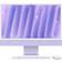 Apple iMac, 24-inch, M4 Chip, 10-core CPU, 10-core GPU, 32GB Unified Memory, 2TB SSD Storage Purple