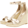 Tommy Hilfiger Metallic High Wedge Espadrille - Gold