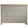Freemans Lancaster Grey Chest of Drawer 111.5x81cm
