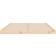 vidaXL 823469 Bed Frame without Mattress Natural 139x193.5cm