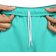 Nike Men's Solo Swoosh Fleece Shorts - Washed Teal/White