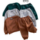 Shein 6pcs Pack Baby Boy/Girl Khaki Green Gray Solid Color Versatile Long Sleeve Hoodie & Elastic Waist Long Pants All-Match Outfits, Suitable For Autumn/Winter Outdoor & Sports