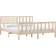 vidaXL 3101168 Bed Frame without Mattress Natural Sengeramme 186x205.5cm