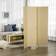 Homcom 4 Panel Folding Brown Room Divider 159.5x169.5cm