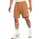 Nike Men's Solo Swoosh Fleece Shorts - Ale Brown/White