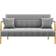 Yaheetech U110075233 Light Grey Sofa 143.5cm 2 Seater
