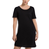 Hanro Cotton Deluxe Short Sleeved Nightdress - Black