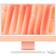 Apple iMac, 24-inch, M4 Chip, 10-core CPU, 10-core GPU, 16GB Unified Memory, 256GB SSD Storage Nano-Texture Glass Orange