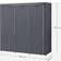 Songmics ‎RYG12G Grey Garderob 150x175cm