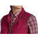 Seeland Woodcock Fleece Waistcoat Women - Burgundy