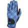 Hy Equestrian Lightweight Printed Riding Gloves - Blue Check