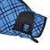 Hy Equestrian Lightweight Printed Riding Gloves - Blue Check