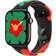 Apple 46mm Black Unity Sport Band - Unity Bloom M/L