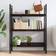 vidaXL 363805 Dark Brown Wall Shelf 100cm
