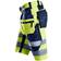 Snickers Workwear 6933 High-Vis Shorts+ Holster Pockets Class 1 - Yellow/Navy