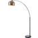 Teamson Home Arquer Arc Antique Brass Floor Lamp 170cm
