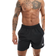 adidas Adicolor Essentials Solid Swim Shorts - Black/White