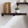 vidaXL 363757 Dark Brown Wall Shelf 60cm