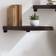 vidaXL 363754 Dark Brown Wall Shelf 50cm