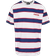 Starter Logo Striped T-shirt - White/Blue