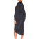 PrettyLittleThing Balloon Sleeve Gathered Skirt Midi Shirt Dress - Black