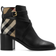 Burberry Check And Leather - Black/Archive Beige