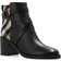 Burberry Check And Leather - Black/Archive Beige