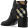 Burberry Check And Leather - Black/Archive Beige