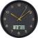 House Nordic Amiens Black Wall Clock 25cm