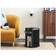 Beliani Metal Accent Side Round End Table Small Table