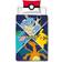 Character World Pokemon Sengetøj 140x200 cm Pikachu 2 i 1 Sengesæt 140x200cm