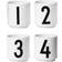 Design Letters Mini Espresso Cup 4pcs