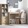 vidaXL Engineered Wood Sonoma Oak Skrivbord 50x70cm
