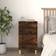 vidaXL Cabinet Smoked Oak Bedside Table 35x40cm
