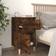 vidaXL Cabinet Smoked Oak Bedside Table 35x40cm