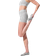 Alo 4” Alosoft High Waist Heart Throb Short - Athletic Heather Grey/White