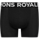 Mons Royale Hold 'Em Shorty Boxer - Black