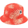 Brixton Beta Packable Bucket Hat - Aloha Red