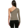 Urban Classics Asymmetric Long Sleeve Top - Olive Black