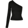 Urban Classics Asymmetric Long Sleeve Top - Black