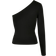 Urban Classics Asymmetric Long Sleeve Top - Black