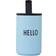 Design Letters Hello Light Blue Termokopp 35cl